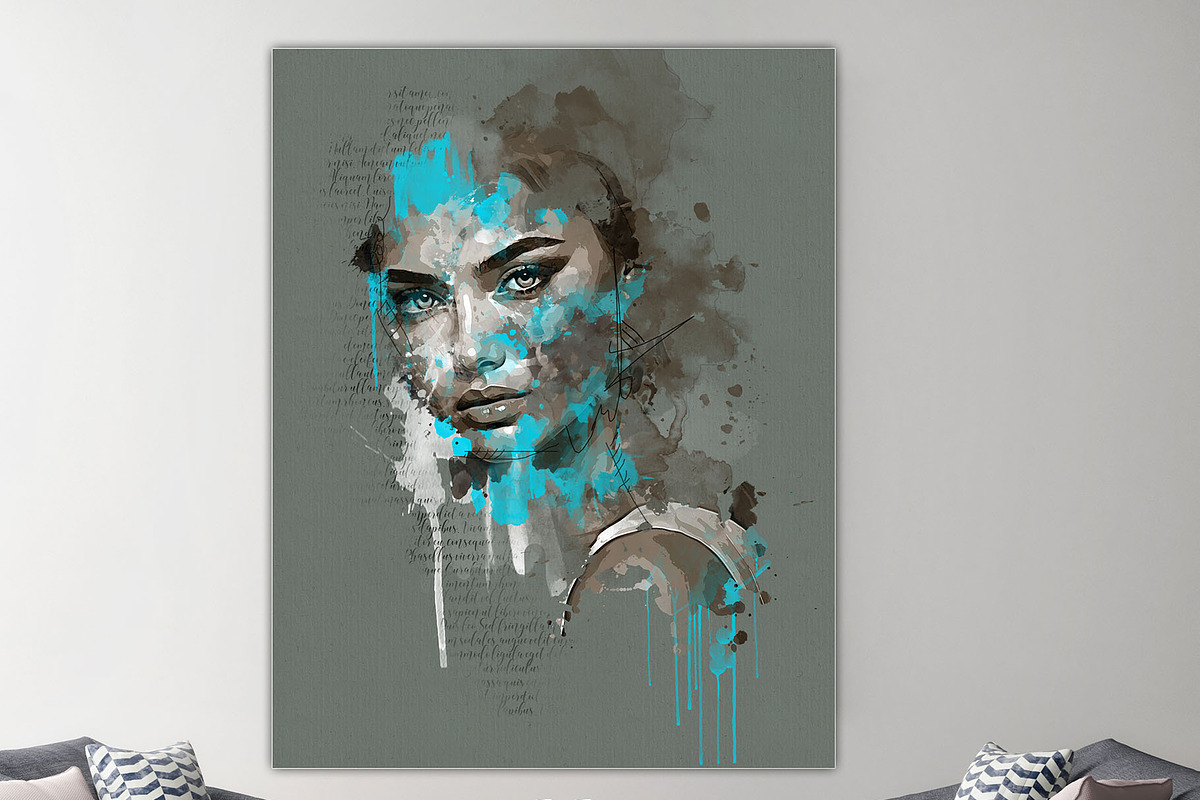 Mixed media art photo effect, an Action Add-On by MRI STUDIO (Photo 17 of 19)