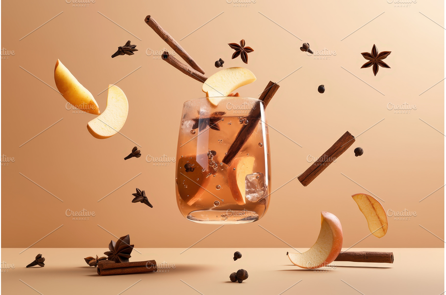 Spiced Apple and Cinnamon Mocktail, a Food & Drink Photo by Rodica Ciorba