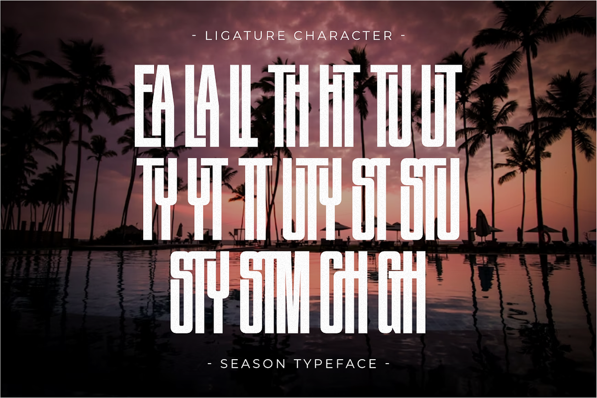 Season - Condensed Sans Serif, a Sans Serif Font by Pian45 Studio (Photo 7 of 8)