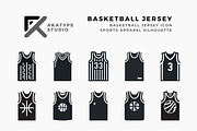 Basketball Jersey Icon Vector, an Icon by Akatype Studio (Thumbnail 1 of 3)