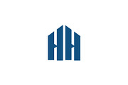 Letter HH Building logo, a Branding & Logo Template by Abir Hossain Waffi (Thumbnail 2 of 5)