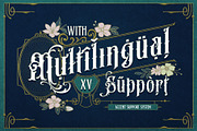 Brick Stone Victorian Typeface, a Blackletter Font by alit design (Thumbnail 19 of 23)