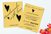 THANK YOU CARD FOR BUSINESS 2 SIDED, a Flyer Template by Oskar Wantopi (Thumbnail 4 of 7)