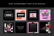 Fashion Templates Canva Instagram, a Social Media Template by DeeBeeDesign (Thumbnail 3 of 7)