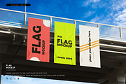 Flag Mockup, an Advertising Mockup by Custom.scene (Thumbnail 1 of 6)