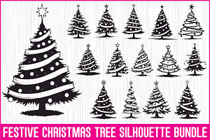 Christmas Tree Ornament Design Pack, an Illustration by musafir_fashion