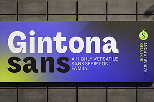 Gintona Sans
