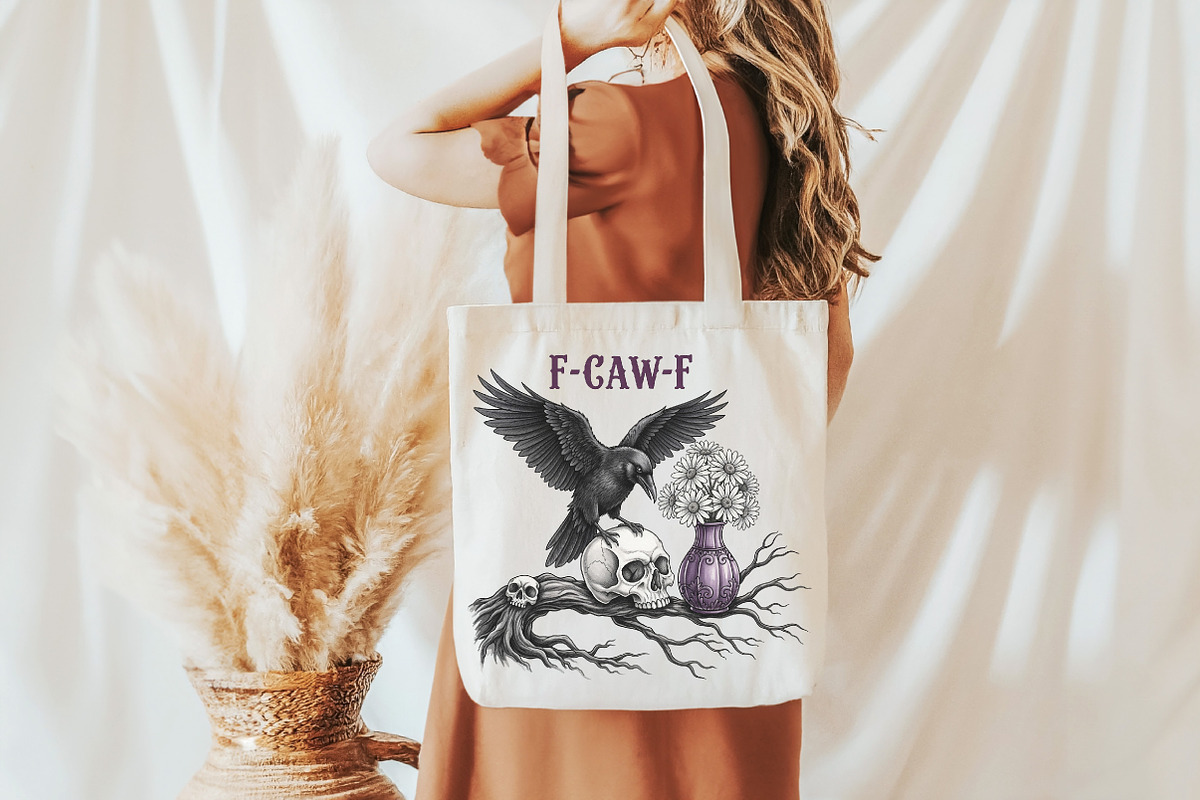 F-CAW-F Funny Halloween, an Illustration by DreamCafeArt (Photo 4 of 7)