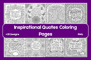 Inspirational Quotes Pages, a Texture Illustration by BerryPieArt (Thumbnail 1 of 3)