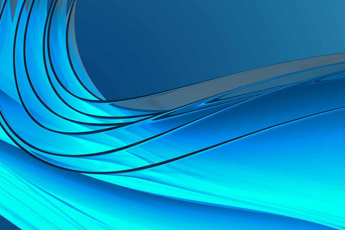 12 Modern Abstract Wavy Design Shape, an Object 3D Model by NikitaKapustin (Photo 8 of 13)