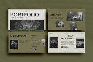 Micelle Portfolio Canva Template