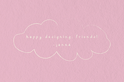 BUBBLE GUM a handwritten font, a Handwritten Font by Jannasuedesign (Thumbnail 10 of 10)