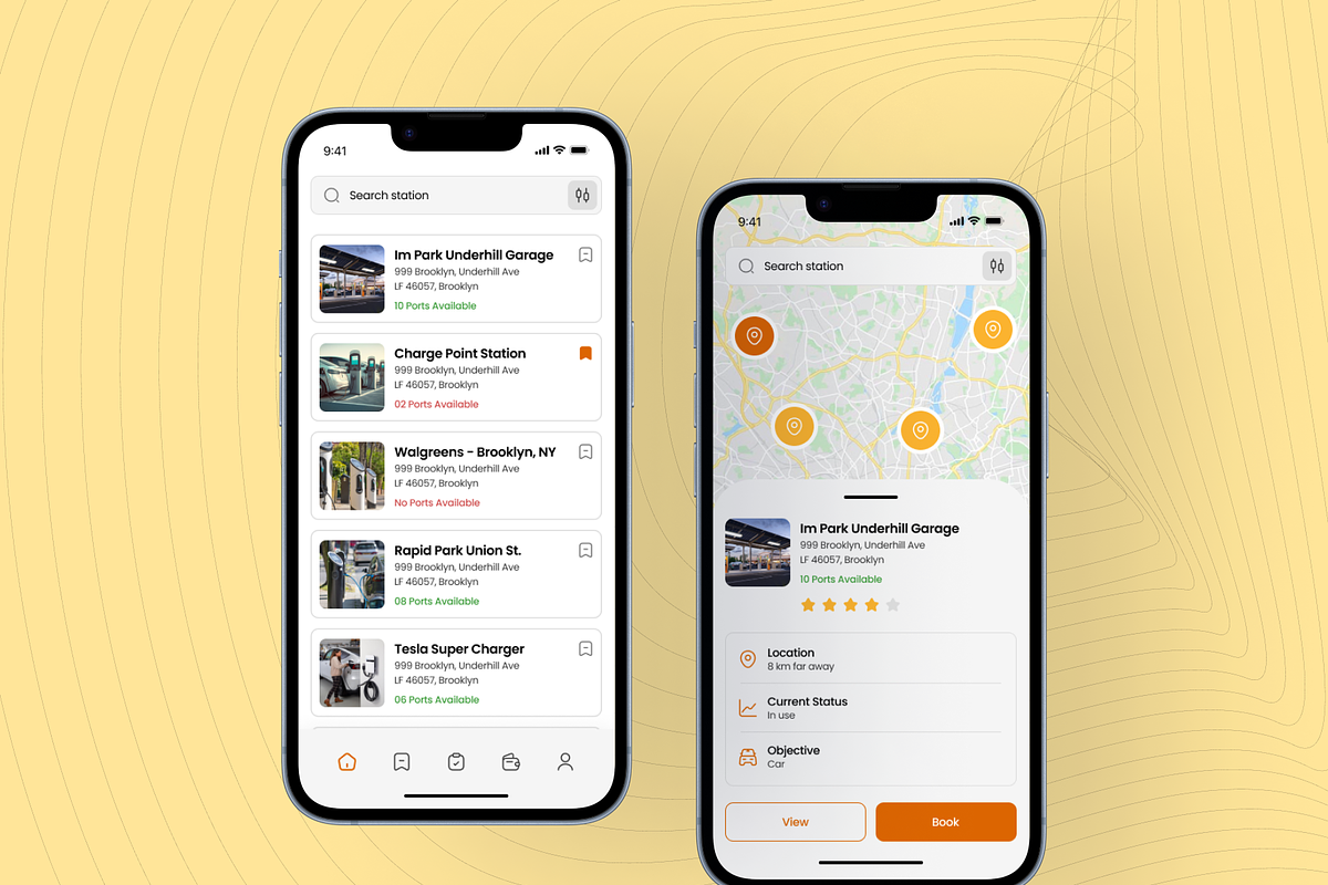 Charging Line - EV Charging Station, an UI Kit Template by Digibulbo (Photo 4 of 8)