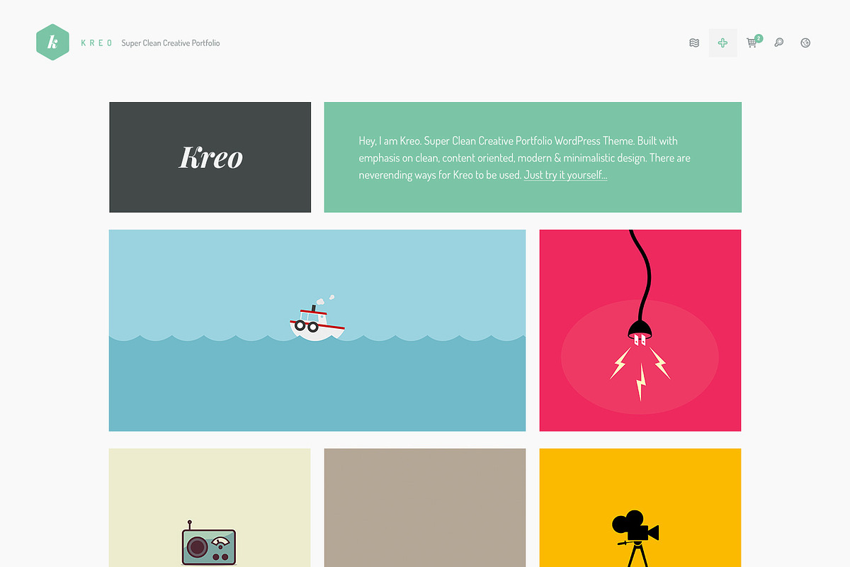 Freelo - Creative WordPress Theme, a WordPress Template by IshYoBoy (Photo 3 of 8)