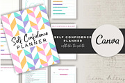 Printable Self Confidence Planner, a Stationery Template by Design House (Thumbnail 2 of 9)