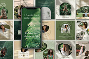 Natural Harmony Social Kit Templates, a Social Media Template by Elena Dorosh (Thumbnail 7 of 13)