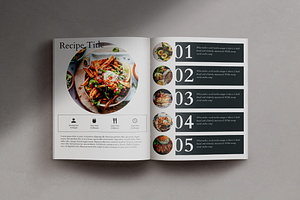 SALE! Recipe Book Template