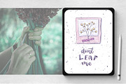 Cute Little Things for Procreate, a Brush Add-On by Gray Cat Graphics (Thumbnail 10 of 10)