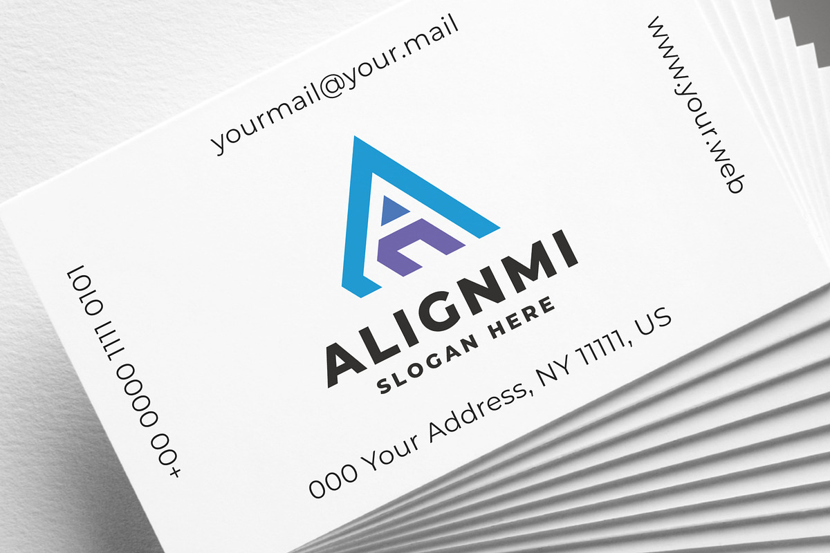 Geometric Triangle Letter A Logo, a Branding & Logo Template by Design_Planet (Photo 3 of 3)