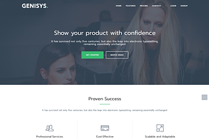 Genisys - Multipage Business Theme