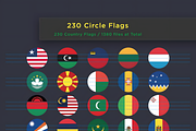 Circle Flags (230 - AI, PDF, PNG), a Solid Icon by alpercakici (Thumbnail 5 of 5)