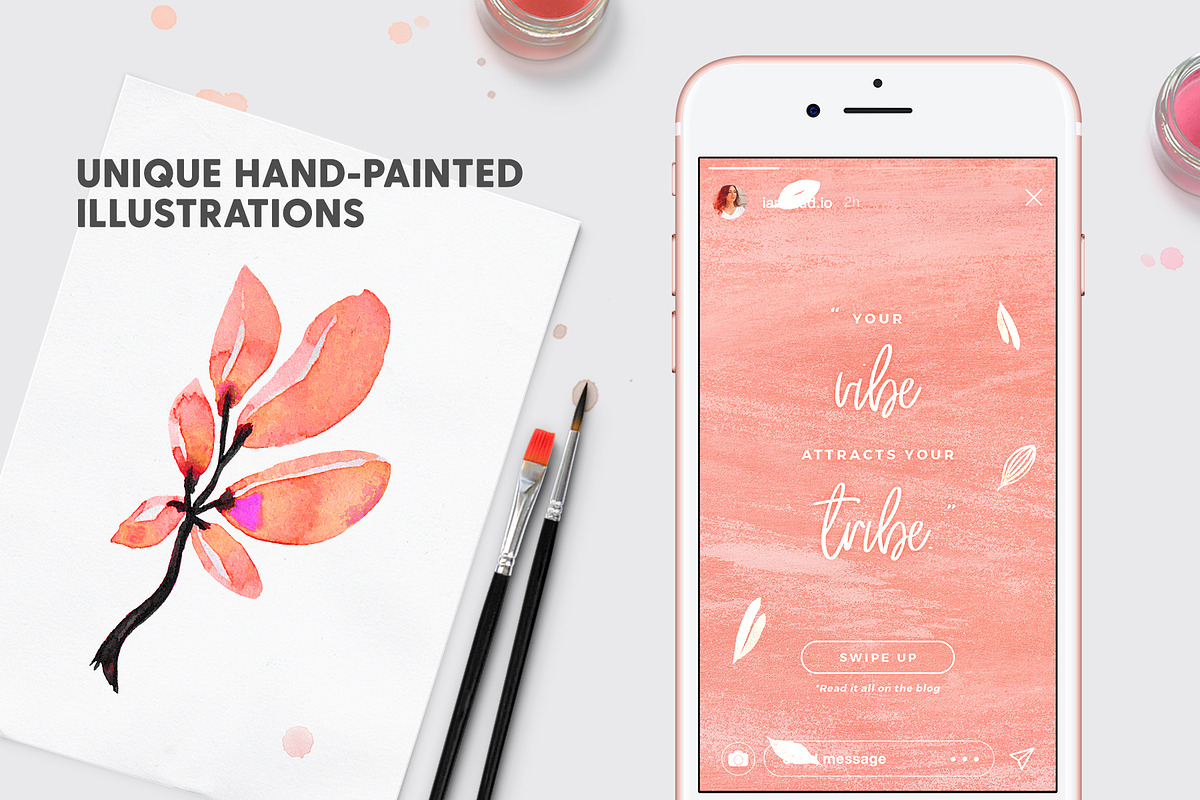 Instagram Stories - Dreamy Vibes Ed., a Social Media Template by The Wedding Shop (Photo 7 of 8)