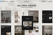 Real Estate Instagram Post Kit, a Social Media Template by Prapti Design (Thumbnail 1 of 10)