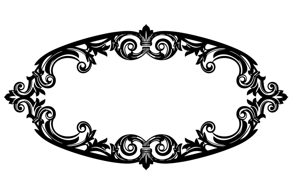Vintage Ornament Frame Vector Bundle, an Illustration by Creativeshirt (Photo 34 of 51)