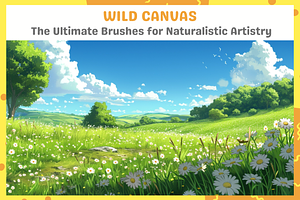 134 Premium Nature Brushes