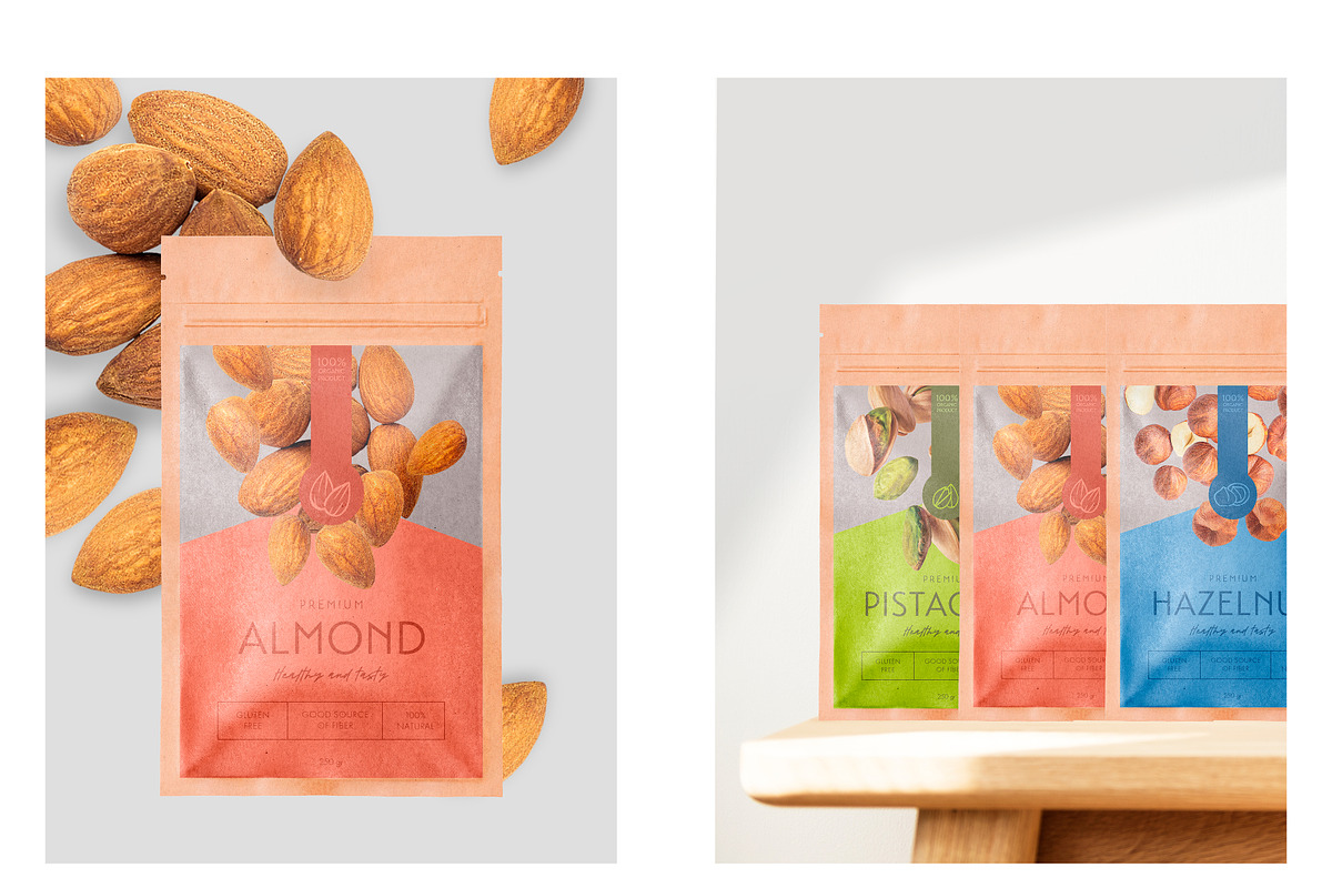 Editable Template Ps for nuts collection preview 8