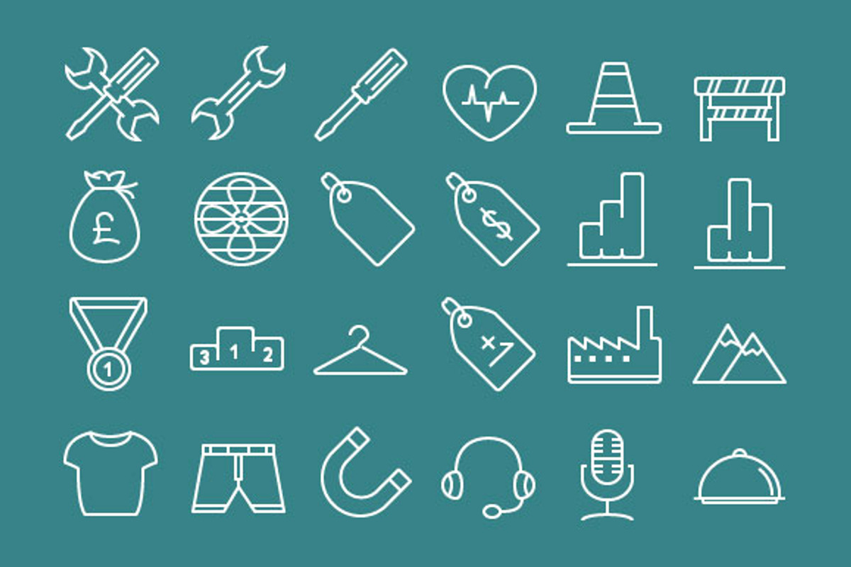 Outline (500 icons), an Icon by SmartIcons (Photo 1 of 4)