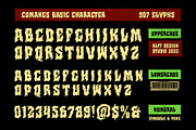 Comangs Typeface, a Blackletter Font by alit design (Thumbnail 13 of 20)