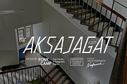 Aksajagat Font, a Sans Serif Font by Fontcamp Type Foundry (Thumbnail 11 of 14)
