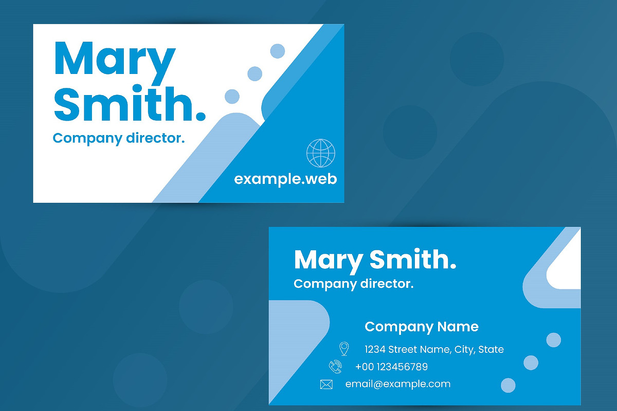Modern Business Card Corporate, a Templates & Theme by studiogstock (Photo 4 of 4)