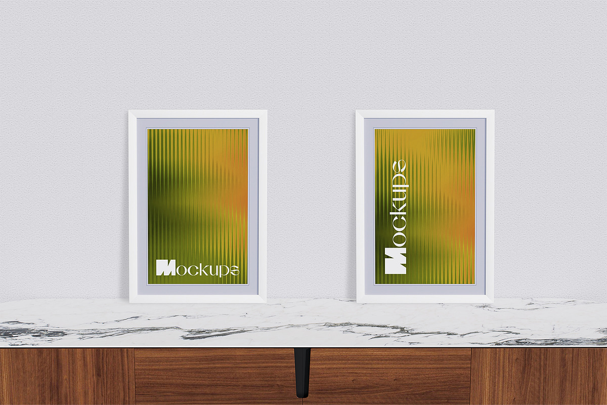 Photo Frame Mockups, a Household Mockup by areadesain (Photo 3 of 3)