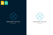 Infinity Style Logo, a Branding & Logo Template by Schneider Design Store (Thumbnail 2 of 2)