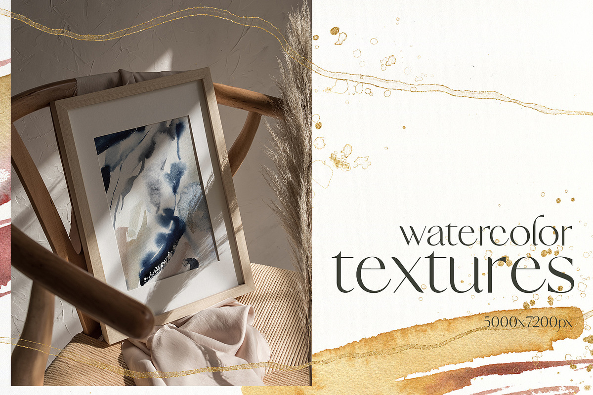 Christmas bundle: textures & flowers, a Texture Illustration by Yuliya Derbisheva (Photo 24 of 33)