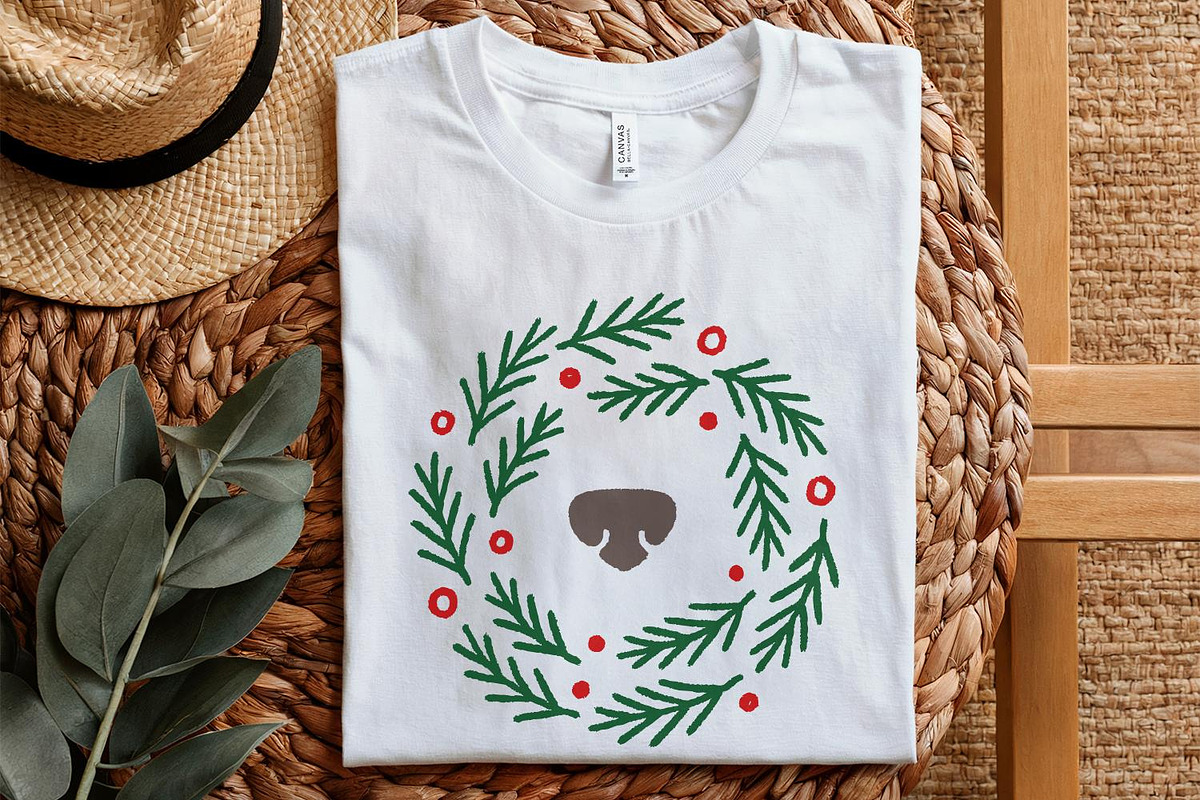 Wreath Bear Nose PNG, Cute, an Illustration by SharpMarketplace (Photo 5 of 9)