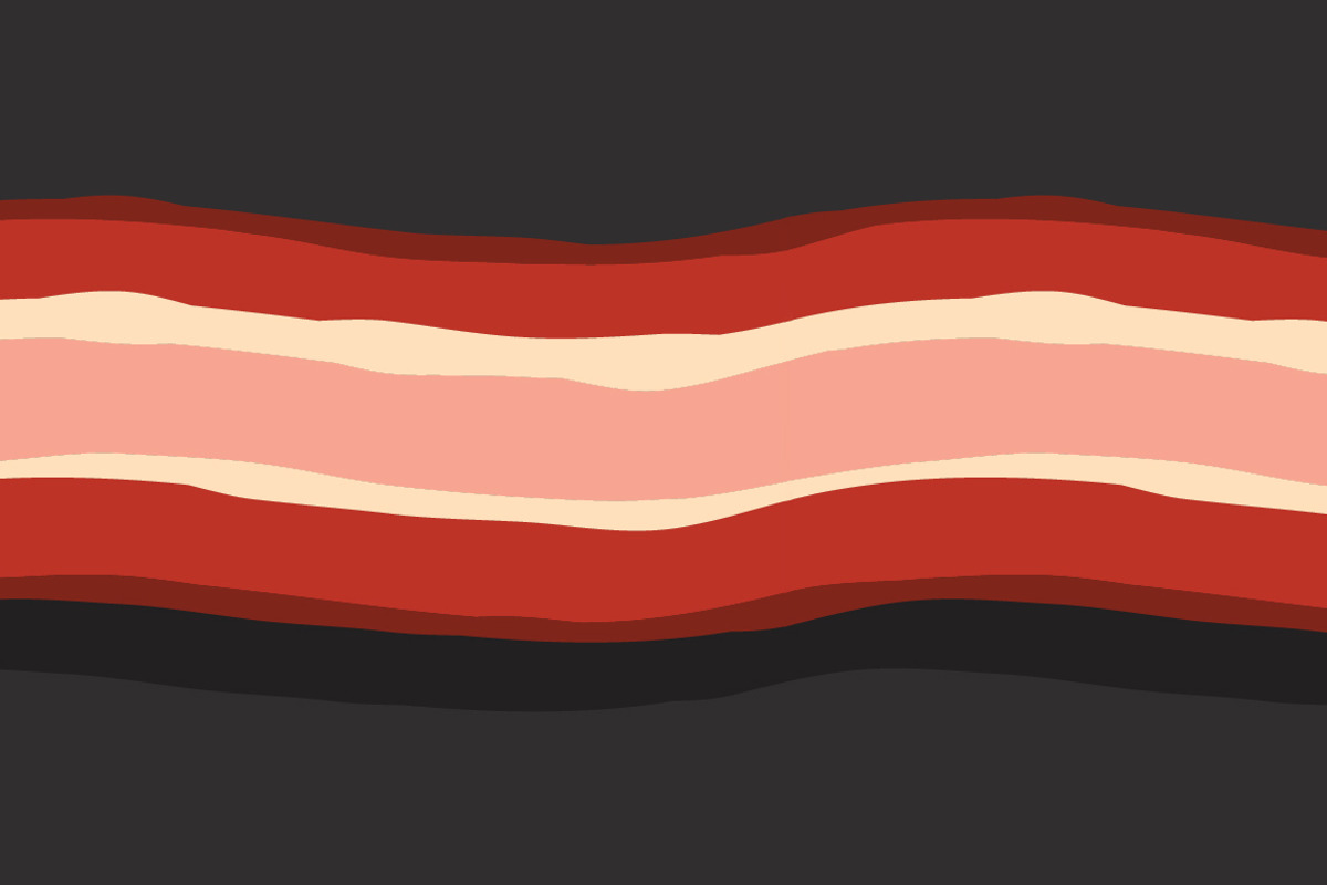 Bacon Brush for Illustrator, a Brush Add-On by roscoepeacock (Photo 4 of 5)