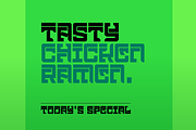 Minotaur Display Font (2 fonts), a Font by SelfBuild Type (Thumbnail 2 of 6)