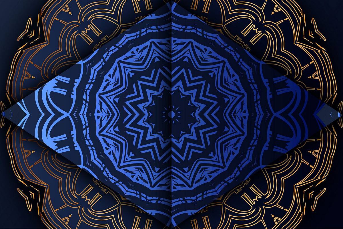 Mandala Vector Pattern Graphics Pack, a Background Graphic by NJ Himel (Photo 4 of 91)