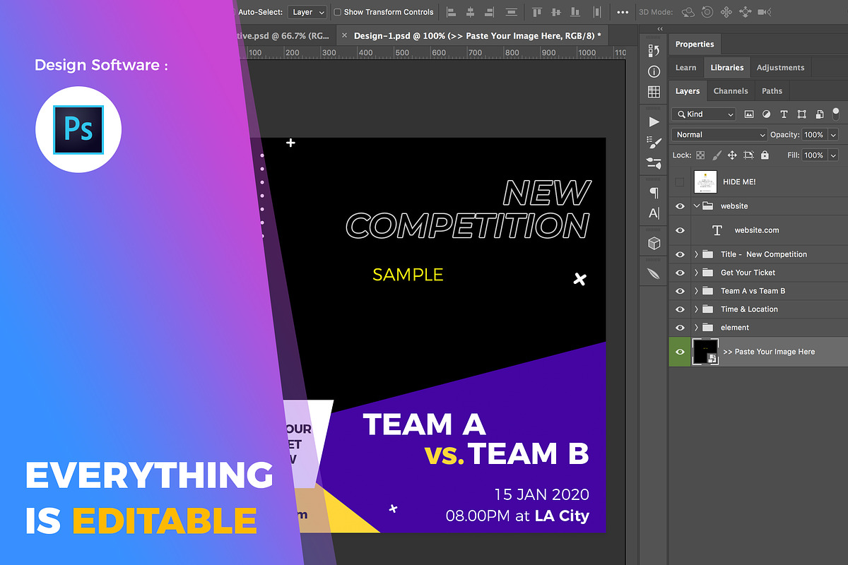 2020 Multipurpose Instagram Post, a Social Media Template by Typoerba (Photo 2 of 7)