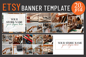 ETSY Banner Templates