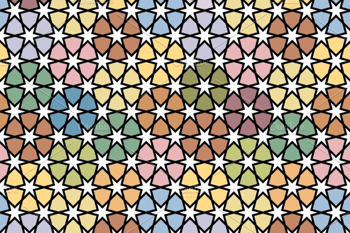 Moroccan Patterns. Islamic art., a Pattern Graphic by MalinaShop (Photo 6 of 6)