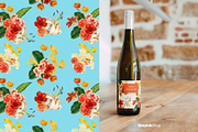 Vintage Summer Flowers Collection, a Pattern Graphic by Chus Moreno Studio (Thumbnail 6 of 17)