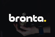Bronta Round Logo Font, a Sans Serif Font by Artiveko (Thumbnail 1 of 8)