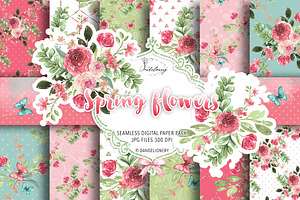 Spring Flowers DP Pack