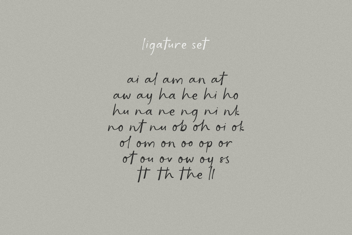 The Moment | Modern Handwriting Font, a Handwritten Font by Burhan Afif (Photo 9 of 10)