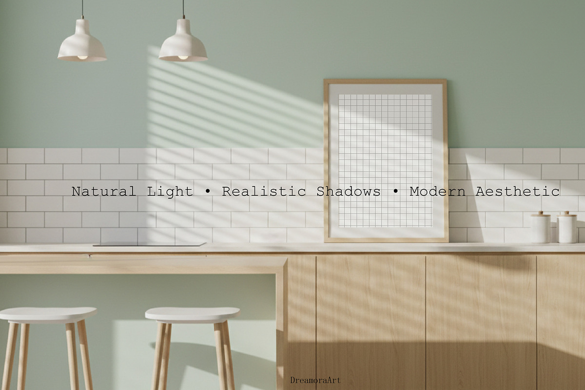 Minimal Wall Frame Mockup 20 PSD, a Product Mockup by DreamoraArt (Photo 5 of 7)