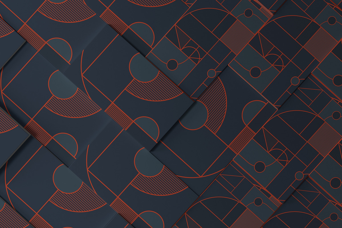 Modern geometric. Neo art deco set., a Pattern Graphic by lisa_kalev (Photo 3 of 10)